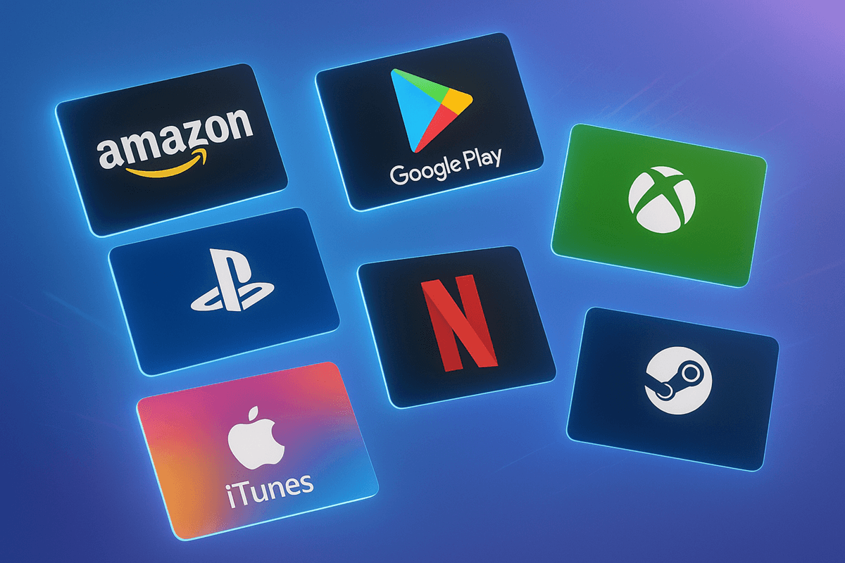 گیفت کارت در تاپ‌گیمر